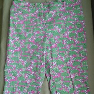 Lilly Pulitzer Cropped Pants. EUC. 16